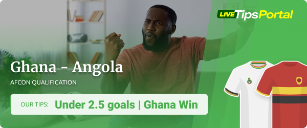 Ghana vs Angola AFCON qualifiers predictions