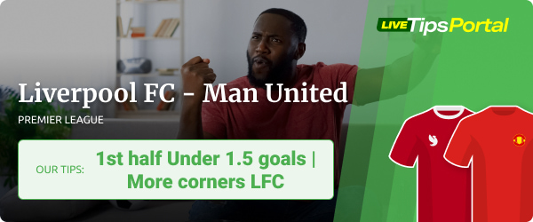 Betting tips Liverpool FC vs Manchester United