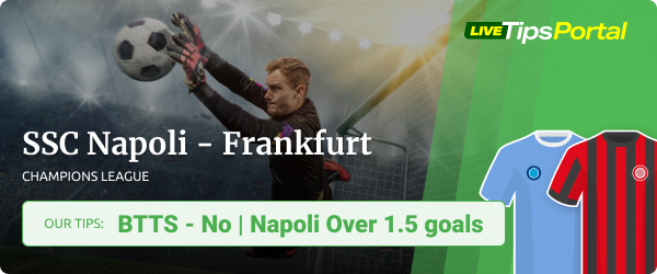 SSC Napoli vs Frankfurt UCL betting tips 2023