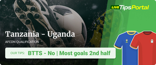 Tanzania vs Uganda AFCON qualifier betting tips