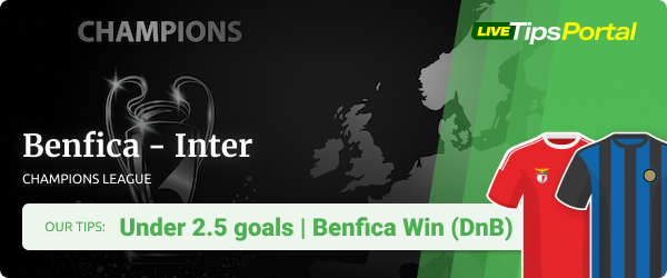UCL quart-final predictions Benfica vs Inter
