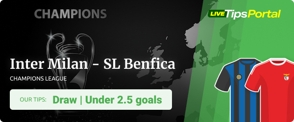 Betting tips for Inter vs Benfica UCL quarter-final 2023