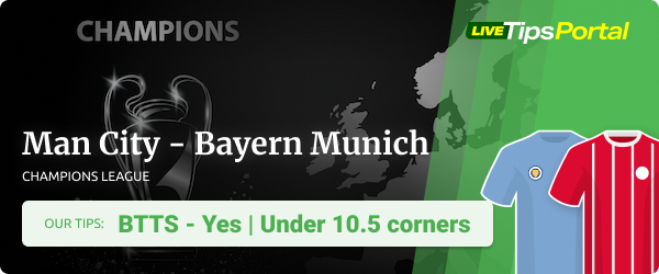Man City vs Bayern Munich predictions UCL 2022/23