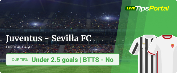 Europa League tips for Juventus vs Sevilla FC