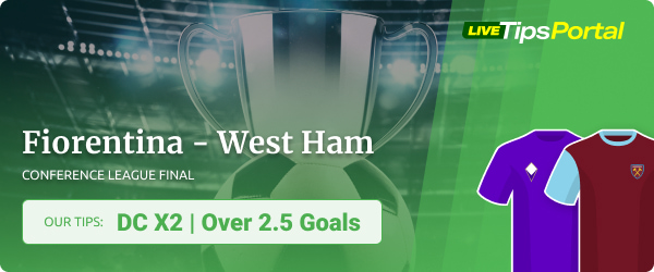 Conference League Final tips for Fiorentina vs West Ham