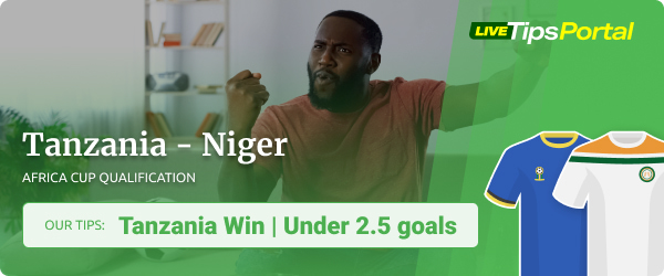Tanzania vs Niger betting tips Africa Cup qualification