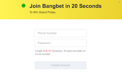 bangbet registration 
