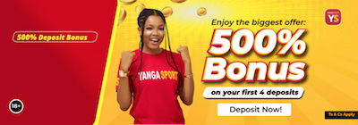 yangasports bonus 500% 2023