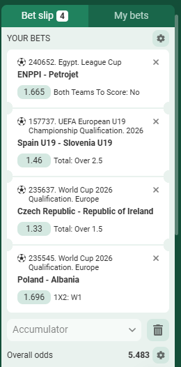 Betwinner Acca 25th to 26th March 2026