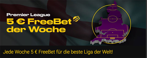 Bwin Wette 5 Euro Freebet Premier League