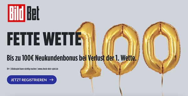 BildBet Neukundenbonus Wette ohne Risiko