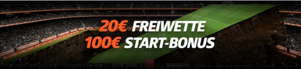 Betano Neukundenbonus inklusive 20 Euro Freebet