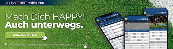 Happybet App Werbung