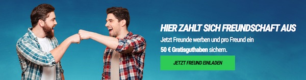 NEO.bet 50 Euro Freundschaftsbonus