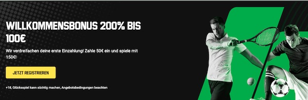 Unibet Willkommensbonus