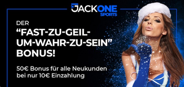 JackOne 500 Prozent Bonus