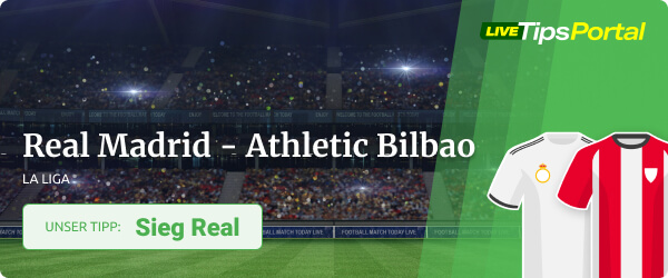 Sportwetten Tipp Real Madrid gegen Athletic Bilbao