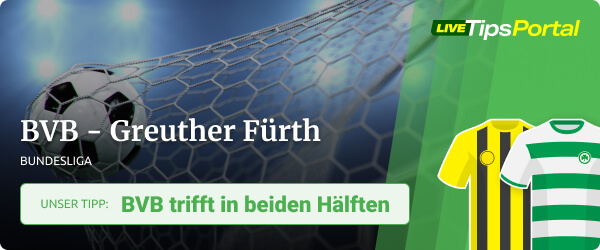 Borussia Dortmund gegen Greuther Fürth Sportwetten Tipp