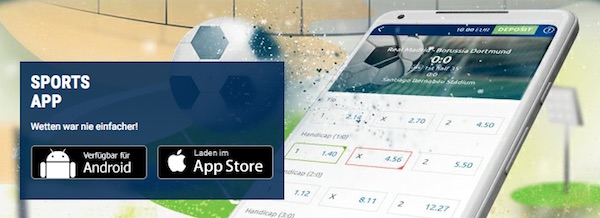 Bet-at-home Apps Banner