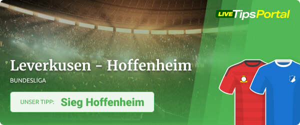 Bayer Leverkusen gegen TSG Hoffenheim Wett Tipp