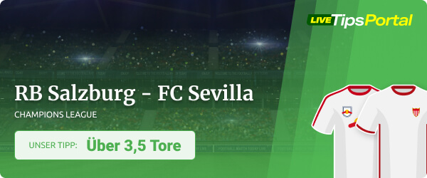 Wett Tipp RB Salzburg vs. FC Sevilla