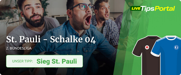 St. Pauli gegen Schalke 04 Wett Tipp