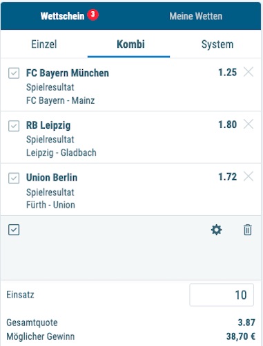 deutsche favo kombi bei sportingbet