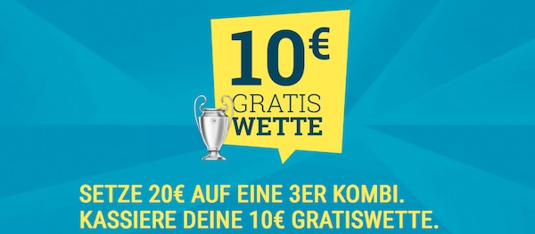 sportwetten.de Freebet am 6. Champions League Spieltag 2021/22