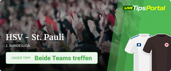 HSV - St. Pauli 2. Bundesliga Wett Tipp 2021/22