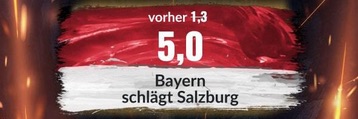 BildBet Quoten Boost zu Salzburg gegen FC Bayern