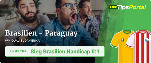 Wett Tipp WM-Quali Brasilien gegen Paraguay
