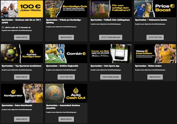 Bwin Promotion Page