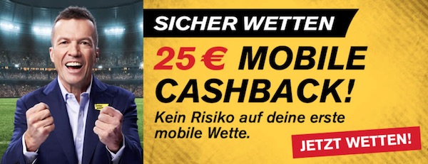 Interwetten Mobile Cashback Bonus