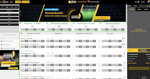 Merkur Sports Wettprogramm
