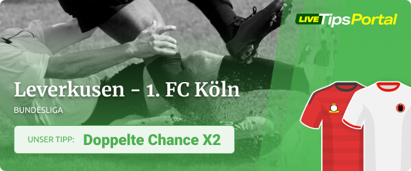 Doppelte Chance Wette zu B04 - 1 FC