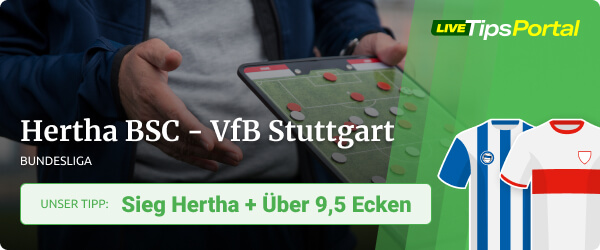 Hertha BSC - VfB Stuttgart Tipp in der Saison 2021/22