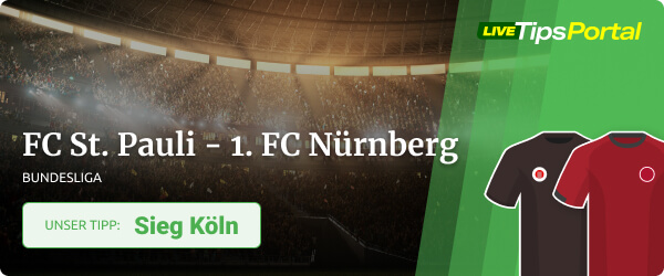 FC St. Pauli gegen 1. FC Nürnberg Wett Tipp, 29. April 2022