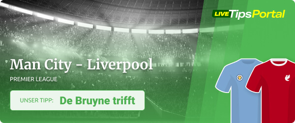 Premier League Prognose zu Man City - Liverpool