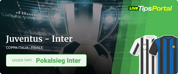 Sportwetten Tipp zum Coppa Italia Finale 2022 zwischen Juventus und Inter