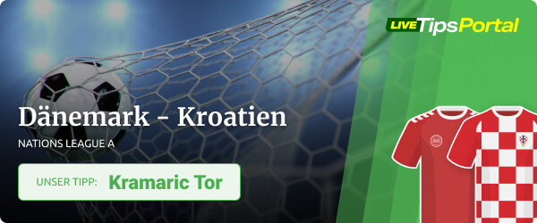 Nations League Tipp auf Dänemark vs. Kroatien