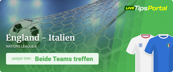 England vs. Italien Wett Tipp zur Nations League A
