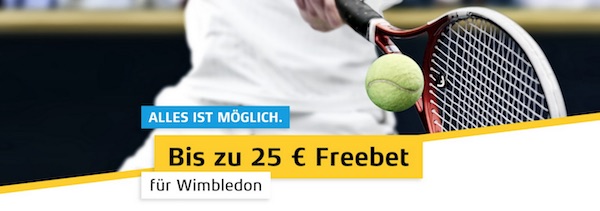 Merkur Sports Wimbledon 2022 Wette ohne Risiko