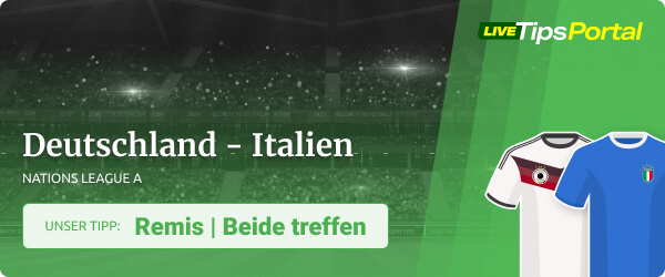 LTP Tipp zu Deutschland - Italien