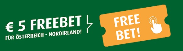 Tipp3 Freebet zum Frauen-EM-Spiel Österreich gegen Nordirland