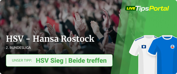 HSV - Hansa Rostock Wett Tipp von LTP