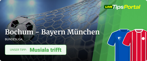 Unser Wett Tipp zur Bundesliga Partie Bochum vs. Bayern