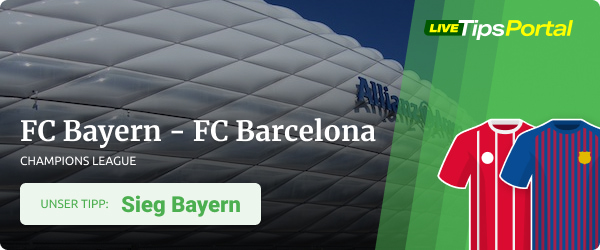 Bayern vs. Barca Wett Tipps Champions League 2022