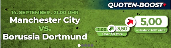Happybet bringt die erhöhte Quoten für deine City - Dortmund Wetten