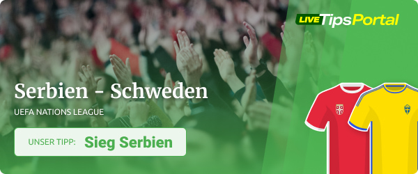 Serbien vs. Schweden Sportwetten Tipp 2022