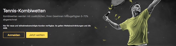 Bet365 Tennis Kombiwetten Angebot